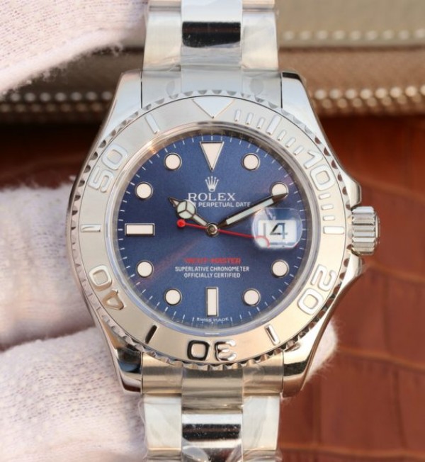 Rolex Yacht-Master 116622 EW Blue Dial SS Bracelet A3135