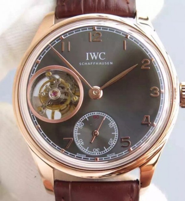 IWC Portuguese Tourbillon IW5463 RG Gray Dial