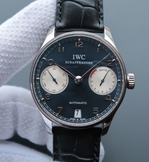 IWC ZF Portuguese IW500112 Laureus Edition Leather Strap A52010