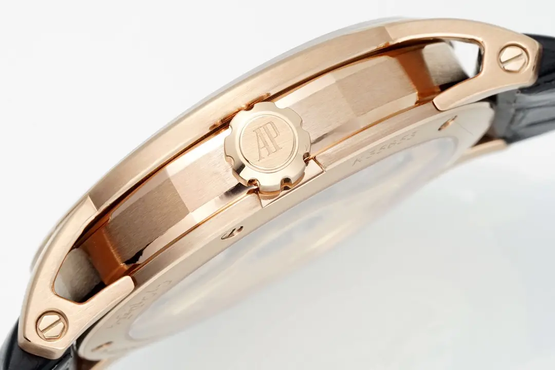 watch Audemars Piguet CODE 11.59 Blue Dial Three-Hand Automatic Watch   Rose Gold and Stainless Steel, 41mm - gallery