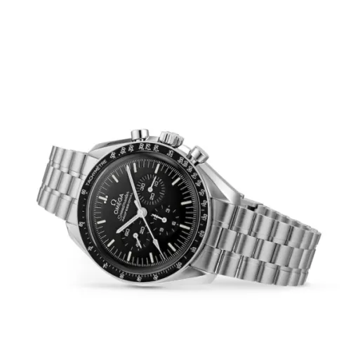 Omega Speedmaster Men Automatic Black Stainless Steel Watch O31030425001001 - gallery
