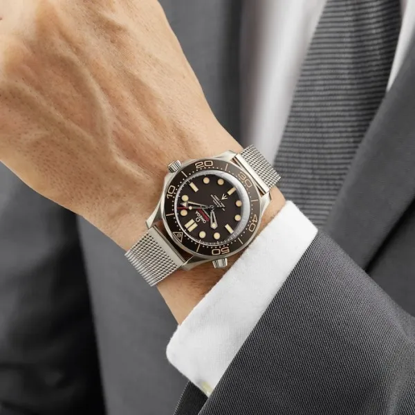 Omega Seamaster Men Automatic Black Titanium 007 Watch O21090422001001 - gallery