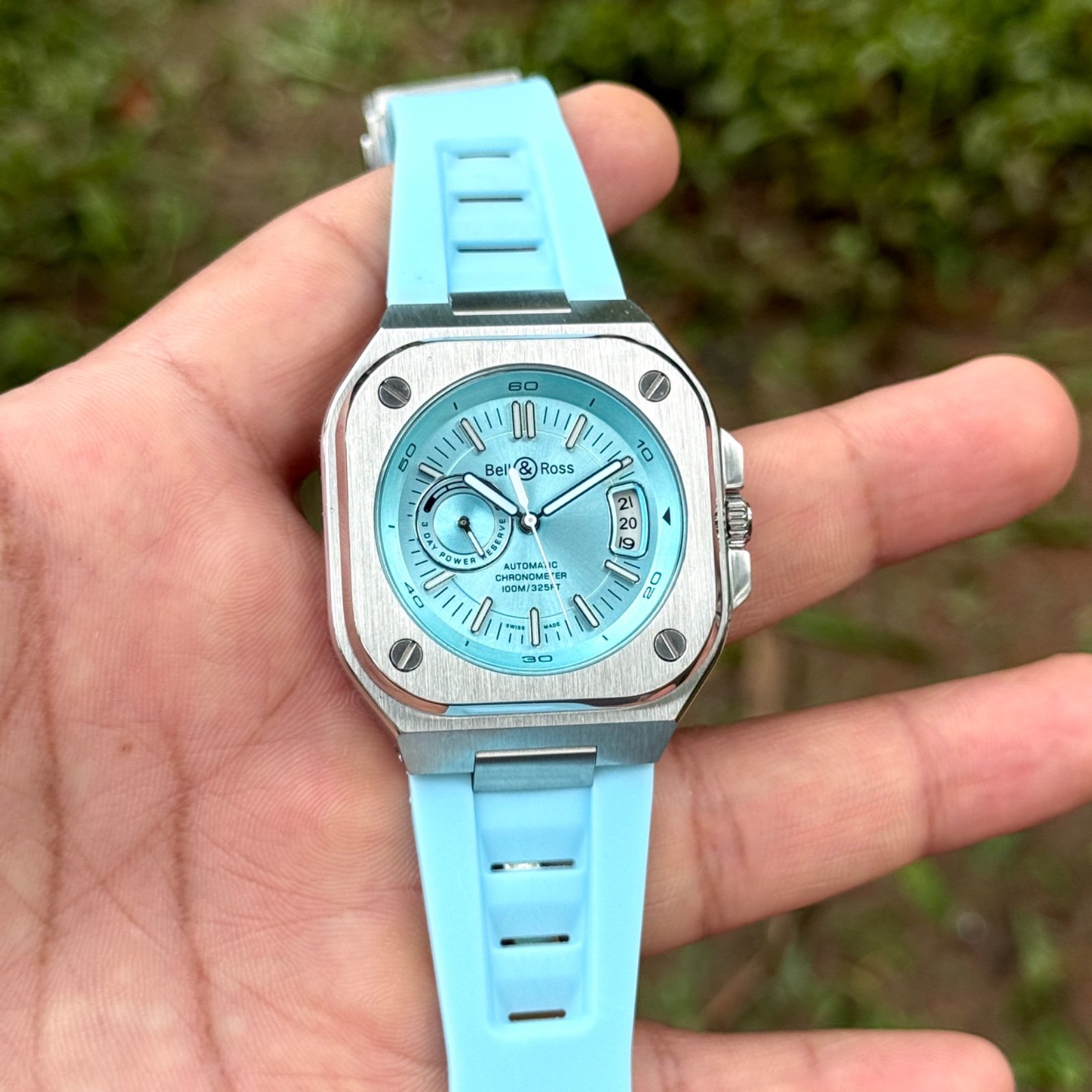 Bell & Ross BR-X5 Ice Blue Chronograph