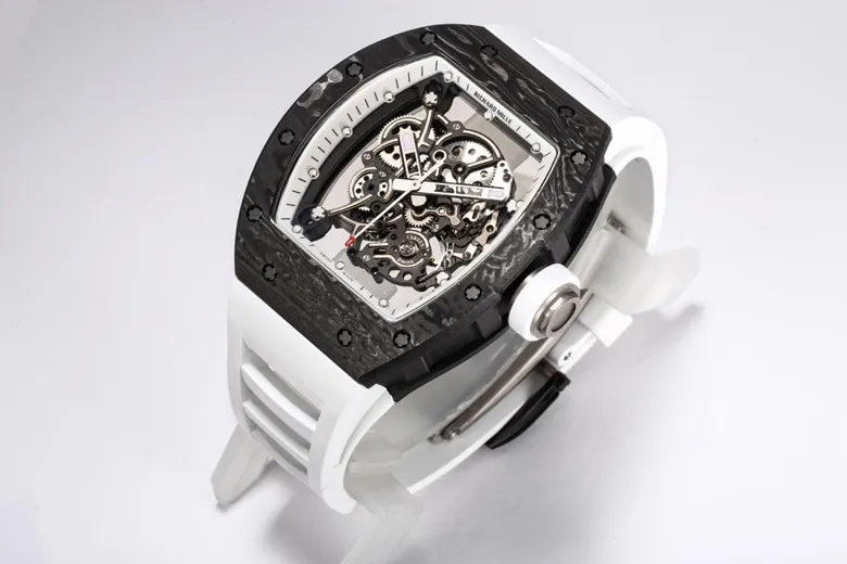 Richard Mille RM055 Black Carbon Fiber Watch - gallery