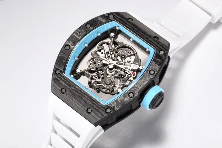 Richard Mille RM055 Black Carbon Fiber Watch - gallery