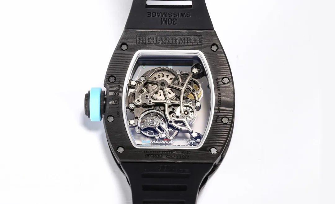 Richard Mille RM055 Black Carbon Watch - gallery