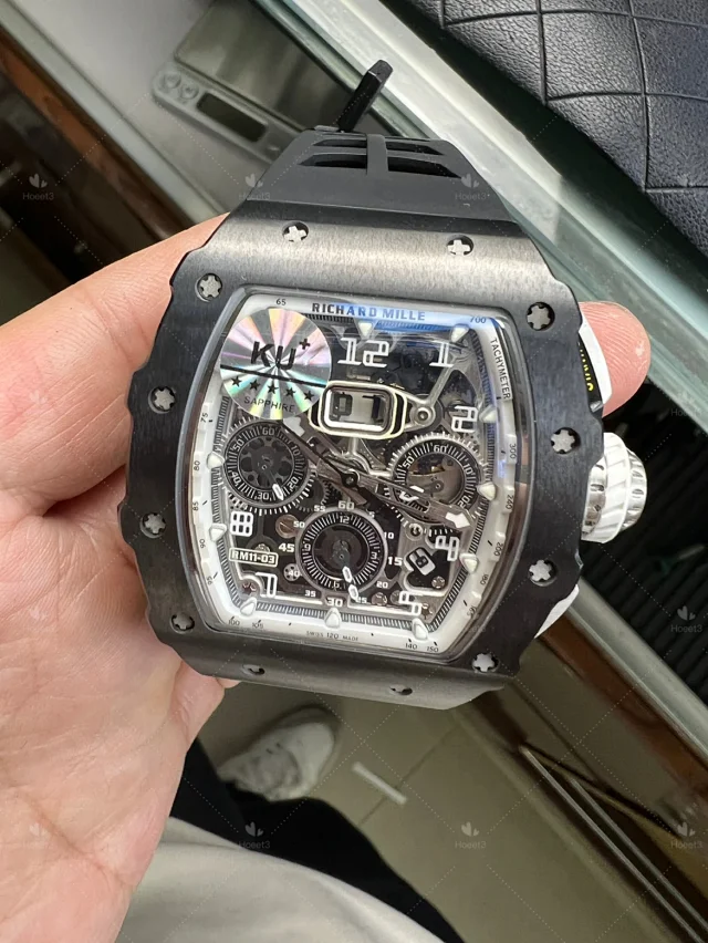 Richard Mille RM1103 Titanium Black Replica - gallery