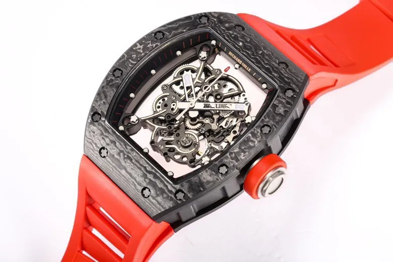 Richard Mille RM055 Red Carbon Fiber Watch - gallery