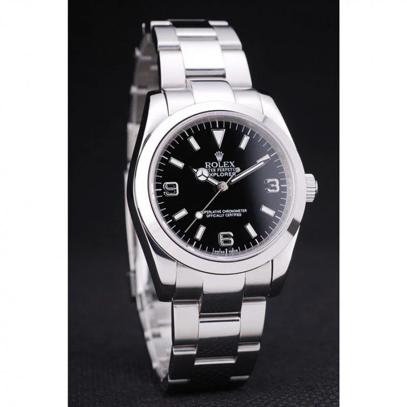 Superclone Rolex Explorer 36mm Black Dial SRL156 14270 - gallery