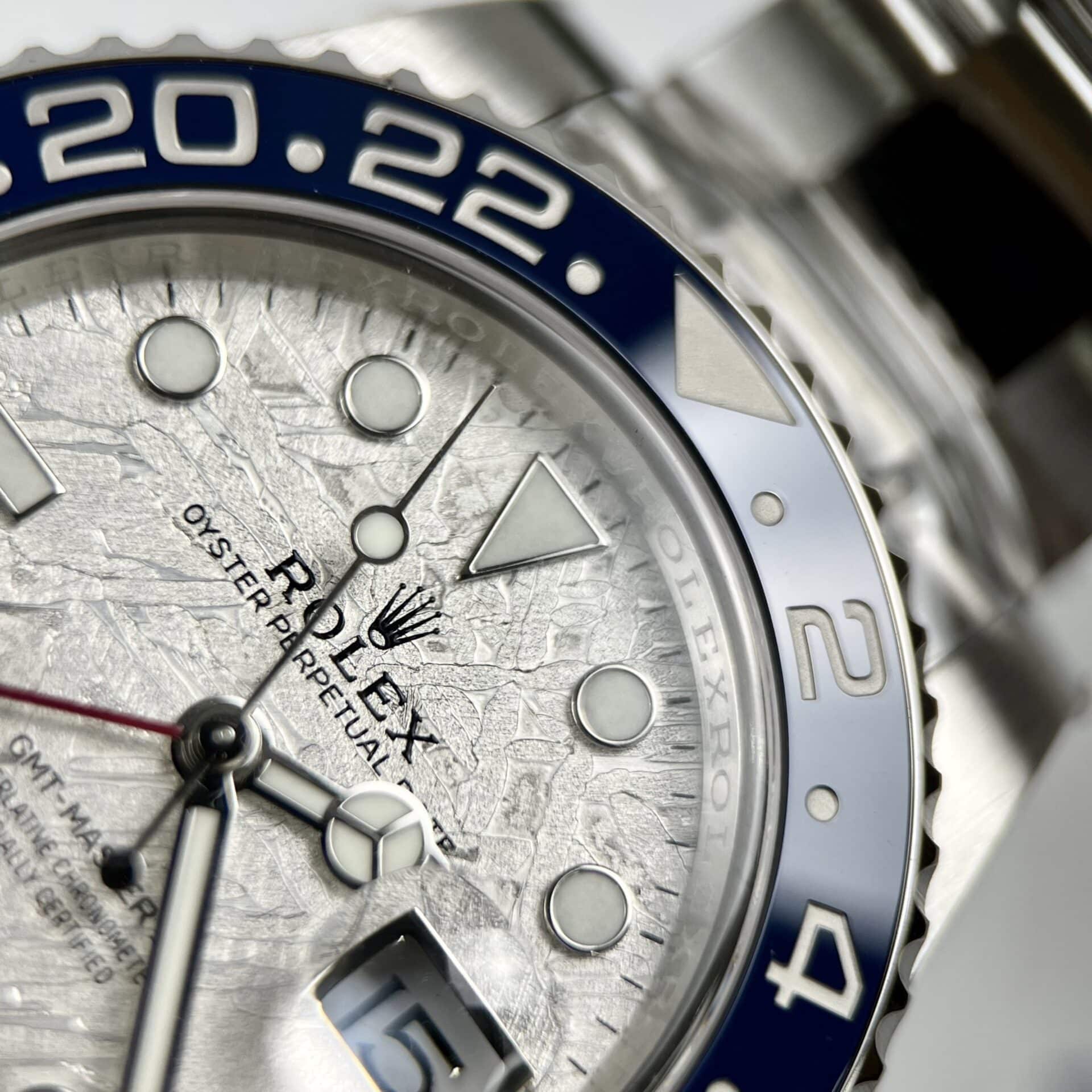 Superclone Rolex GMT-Master II Meteorite Dial 126719BLRO  Superman  Oyster - gallery
