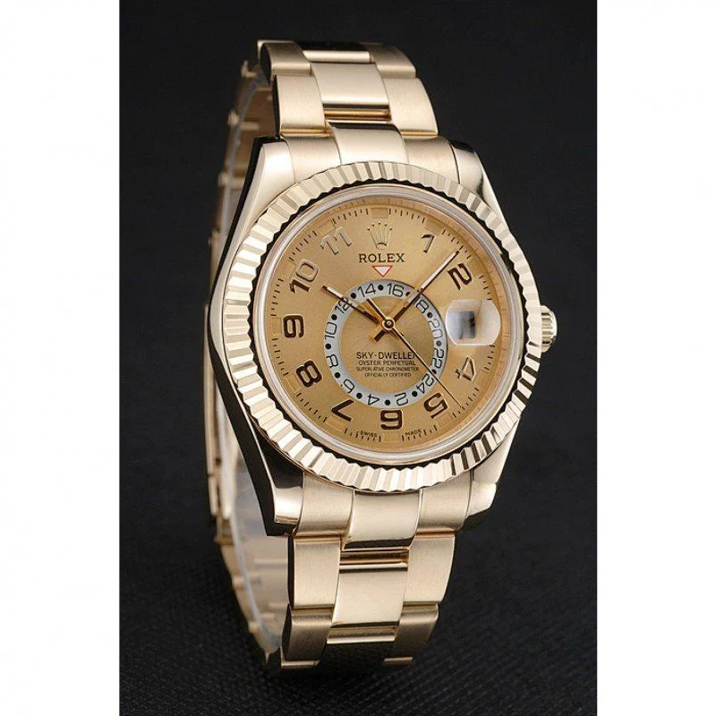 Rolex Sky-Dweller 41mm Gold Dial 80243 - gallery