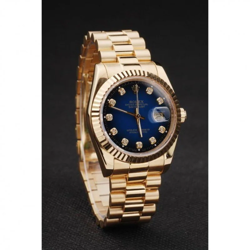 Superclone Rolex Datejust 36mm Blue Dial SRL71 - gallery
