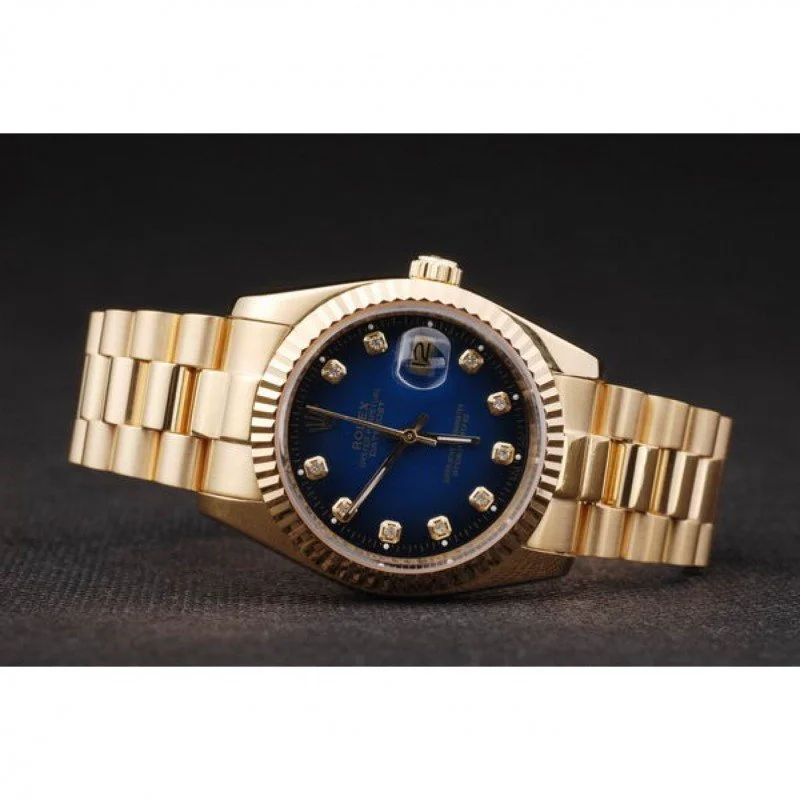 Superclone Rolex Datejust 36mm Blue Dial SRL71 - gallery