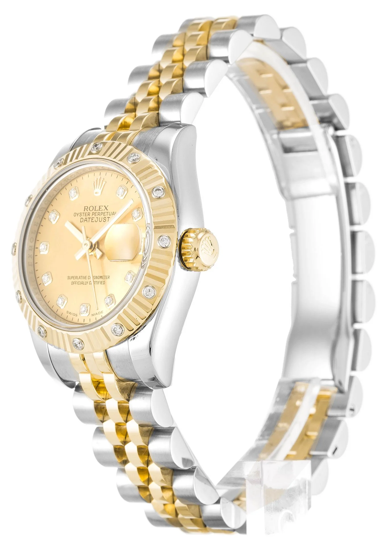Rolex Lady-Datejust 26mm Champagne Dial 179313-2 - gallery