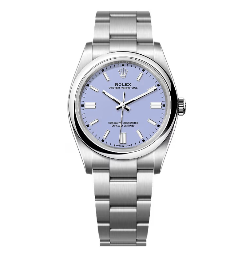Superclone Rolex Oyster Perpetual 277200 Lavender Dial - gallery