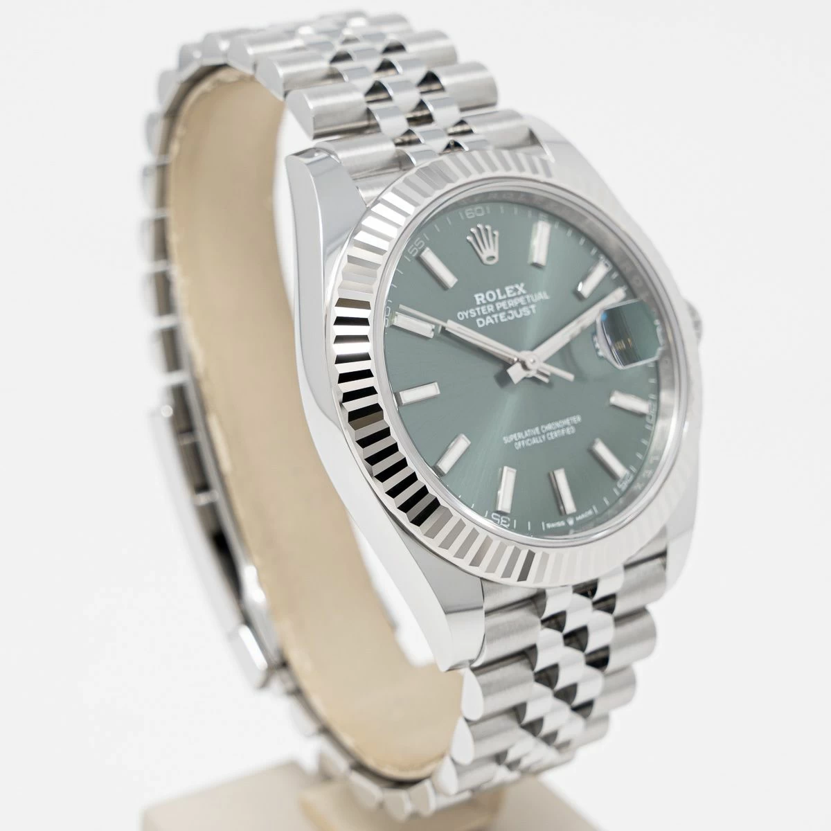 Rolex Datejust 41mm Green Dial 126334 Jubilee - gallery