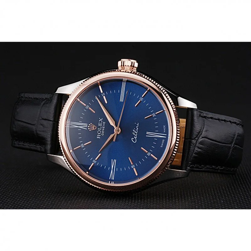 Rolex Cellini 40mm Blue Dial 622841 - gallery
