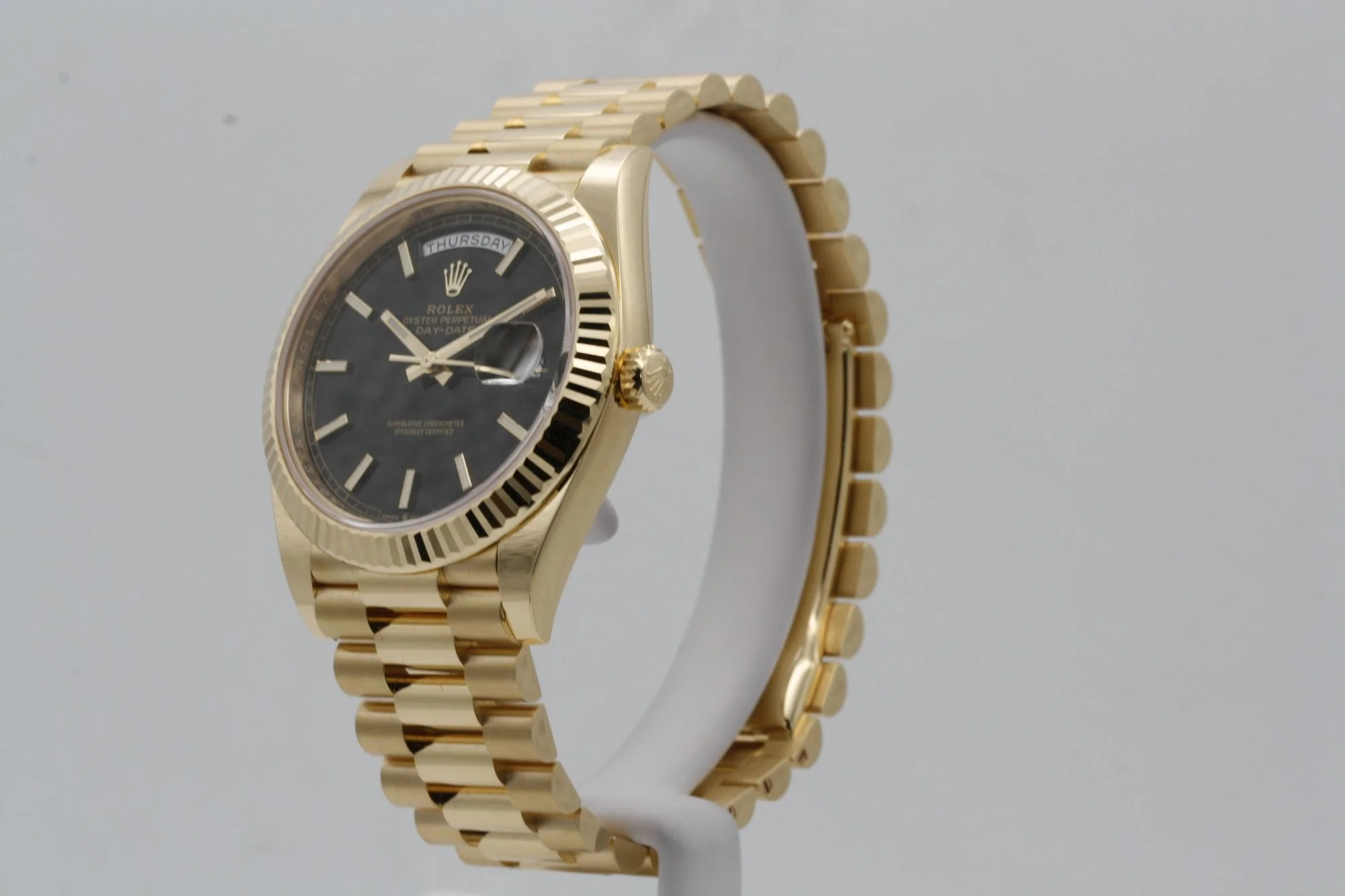 Superclone Rolex Day-Date 40 mm Black Dial 228238 - gallery