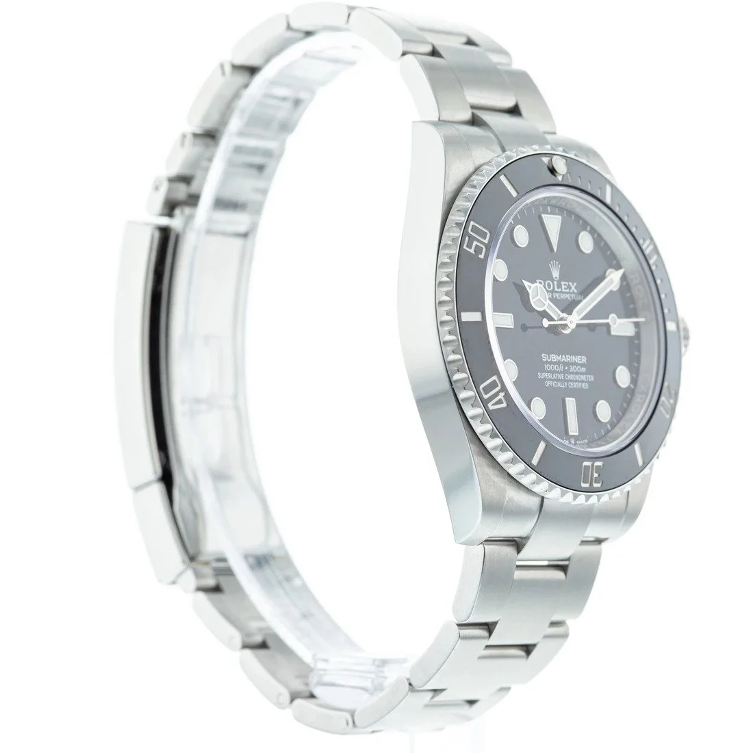 Superclone Rolex Submariner 41mm Black Dial 124060 No-Date - gallery