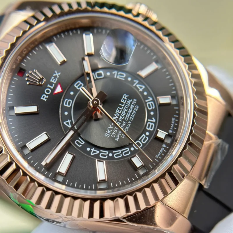 Superclone Rolex Sky-Dweller 42 mm Slate Dial 336235 - gallery