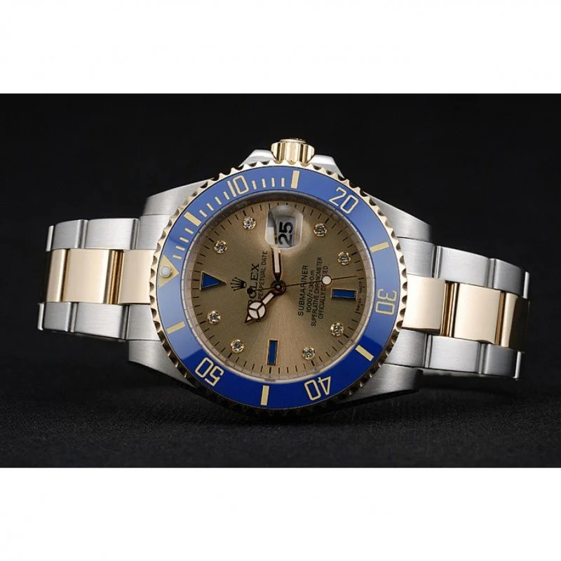 Rolex Submariner 42mm Gold Dial rl55 - gallery