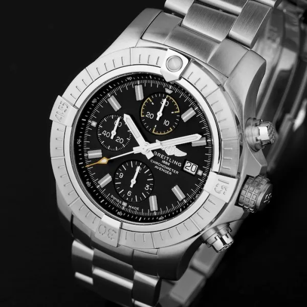 Breitling Avenger Men Automatic Black Stainless Steel Watch A13317101B1A1 - gallery
