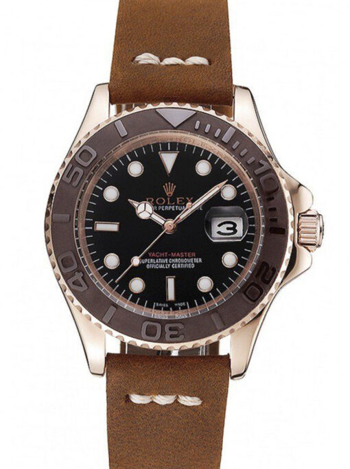 Rolex Yacht-Master Super Clone 41mm Black Dial 1453860