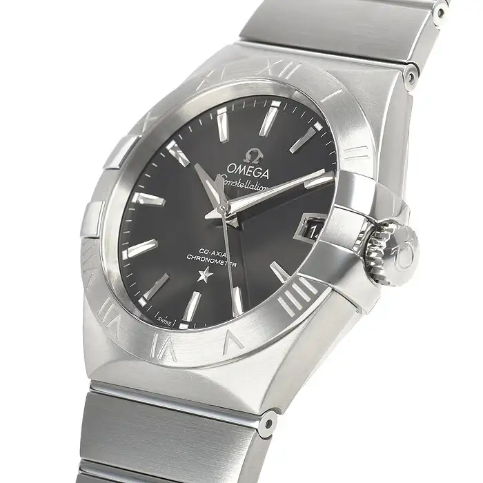 Omega Constellation Men Automatic Black Stainless Steel Watch O13110362001001 - gallery
