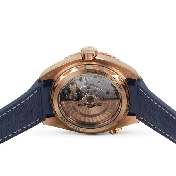 Omega Planet Ocean Men Automatic Blue Leather Watch O21563442103001 - gallery