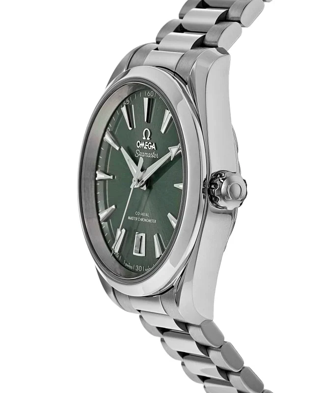 Omega Seamaster Aqua Terra Men Automatic Green Stainless Steel Watch O22010412110001 - gallery