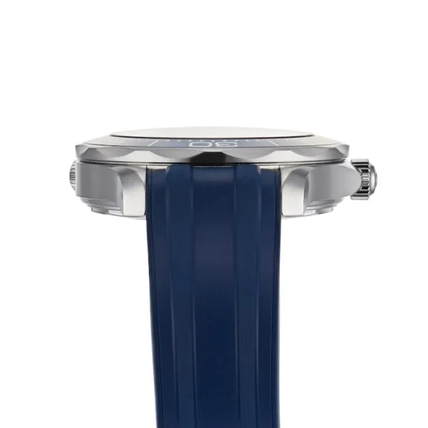 Omega Seamaster Men Automatic Blue Rubber Watch O21032422003001 - gallery