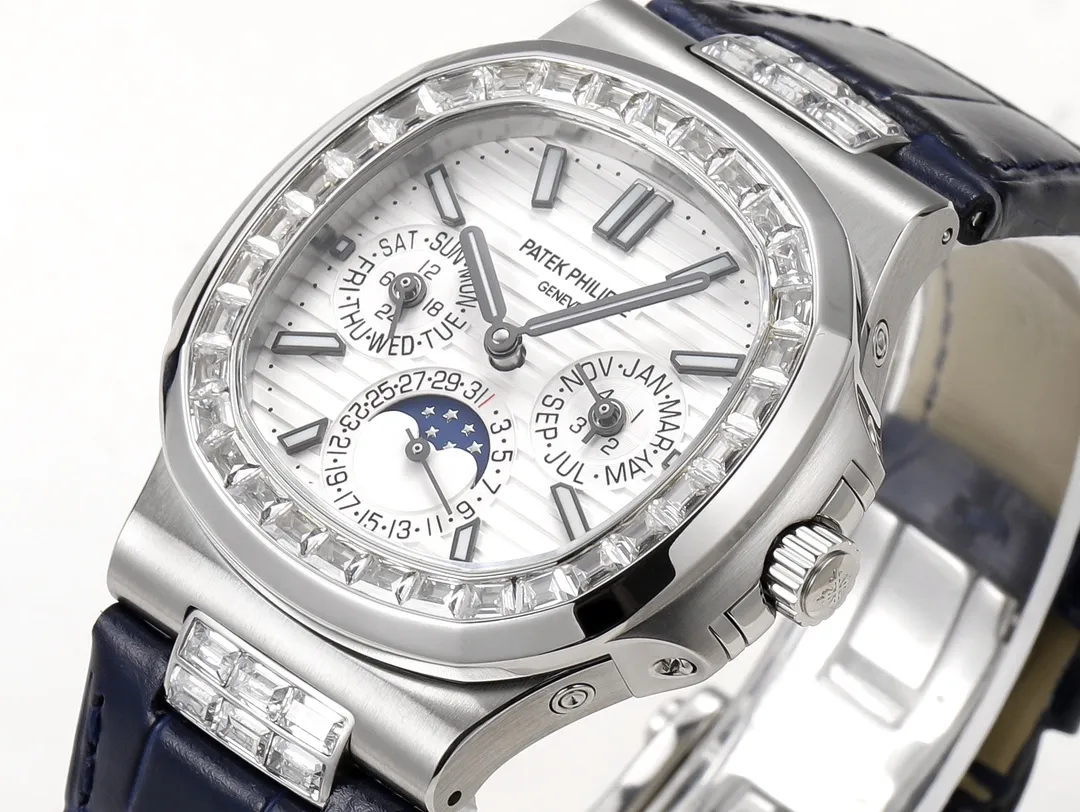 TW Patek Philippe Blue Nautilus Watch - gallery