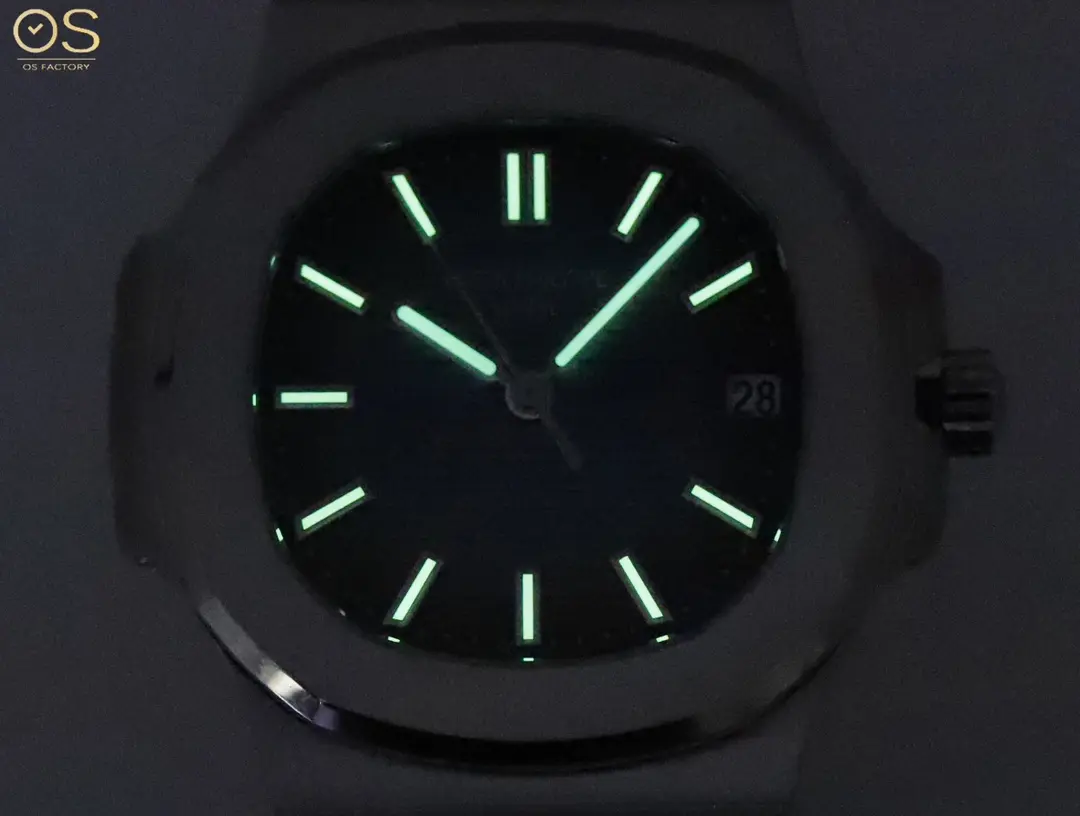 OSFactory Nautilus Green Dial Steel Watch - gallery