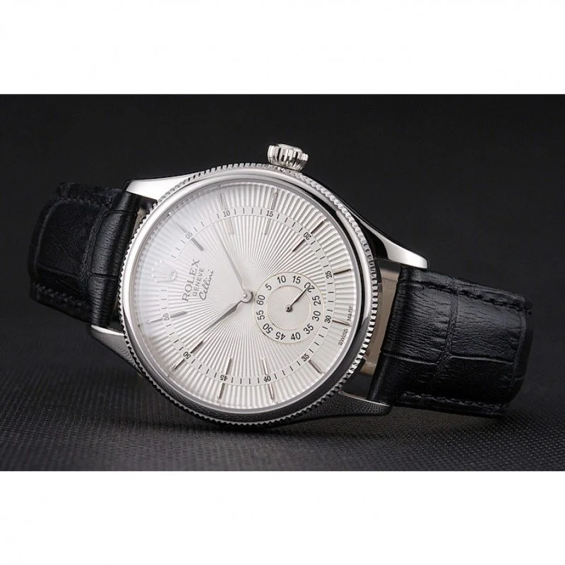 Superclone Rolex Cellini 38mm White Dial REP016811 - gallery