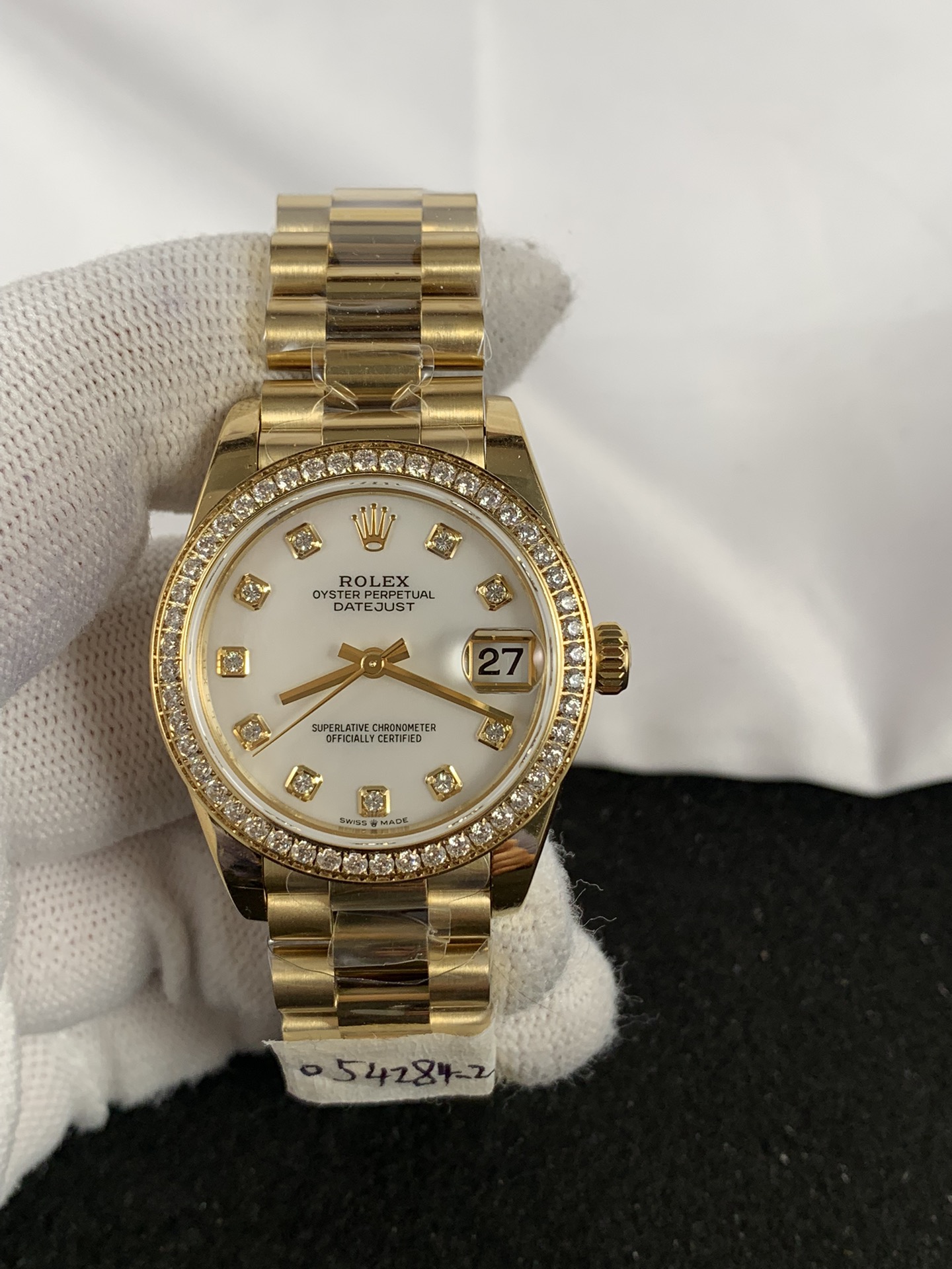 Rolex DateJust Midsize gold M278381RBR-0026
