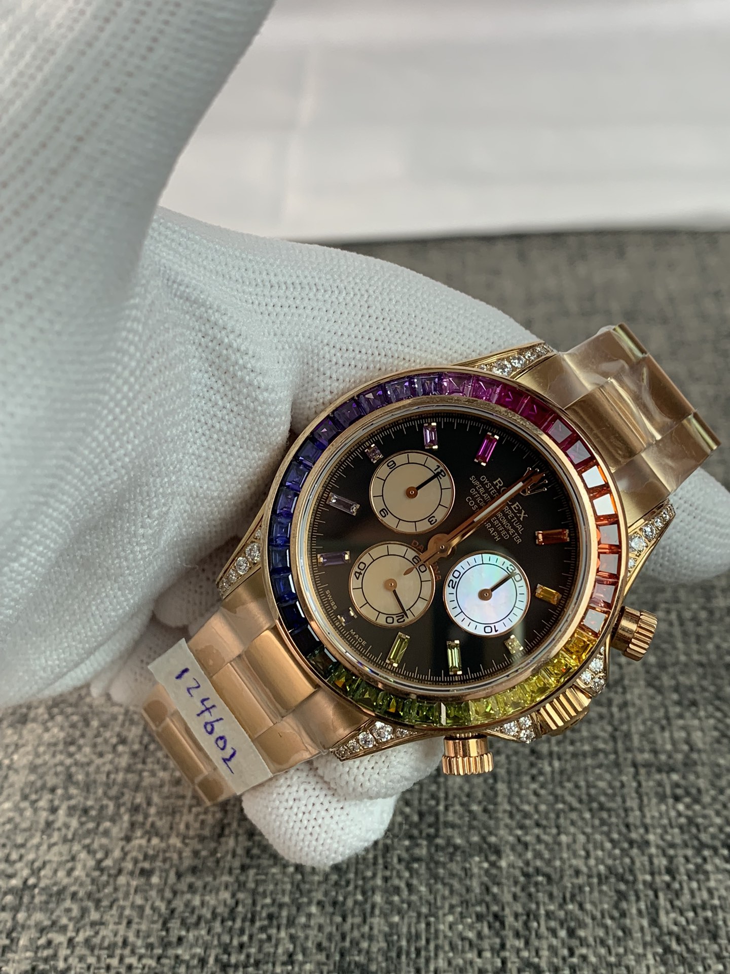 Rolex Cosmograph Daytona Rainbow 116595RBOW - view 8
