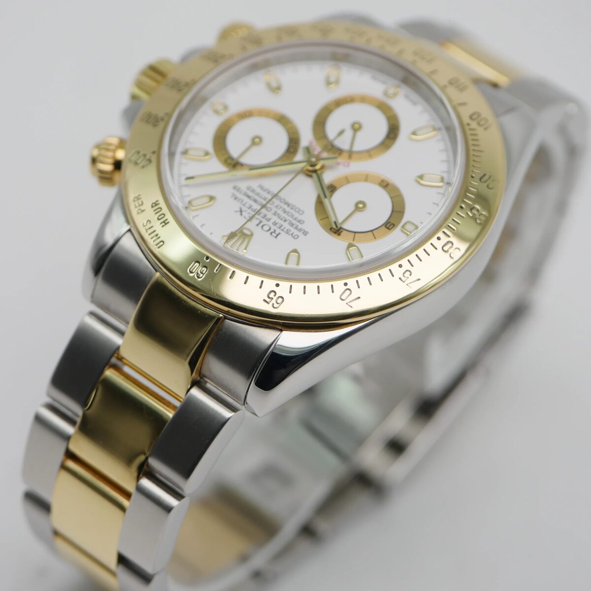 Superclone Rolex Daytona 40mm White Dial 116523-2 - gallery