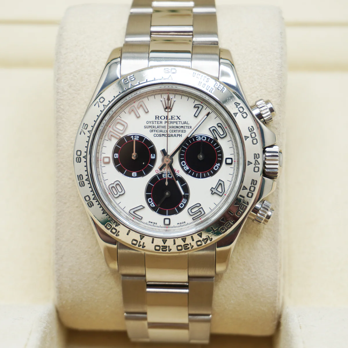 Superclone Rolex Daytona Panda Dial 116509 Arabic Numberals - gallery