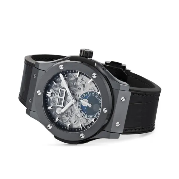 Hublot Classic Fusion Men Automatic Black Alligator Watch 547.CX.0170.LR - gallery