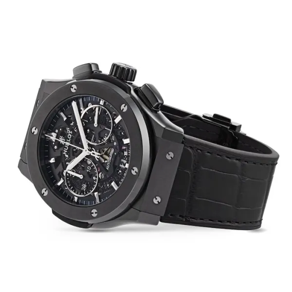 Hublot Classic Fusion Men Automatic Black Alligator Watch 525.CM.0170.LR - gallery