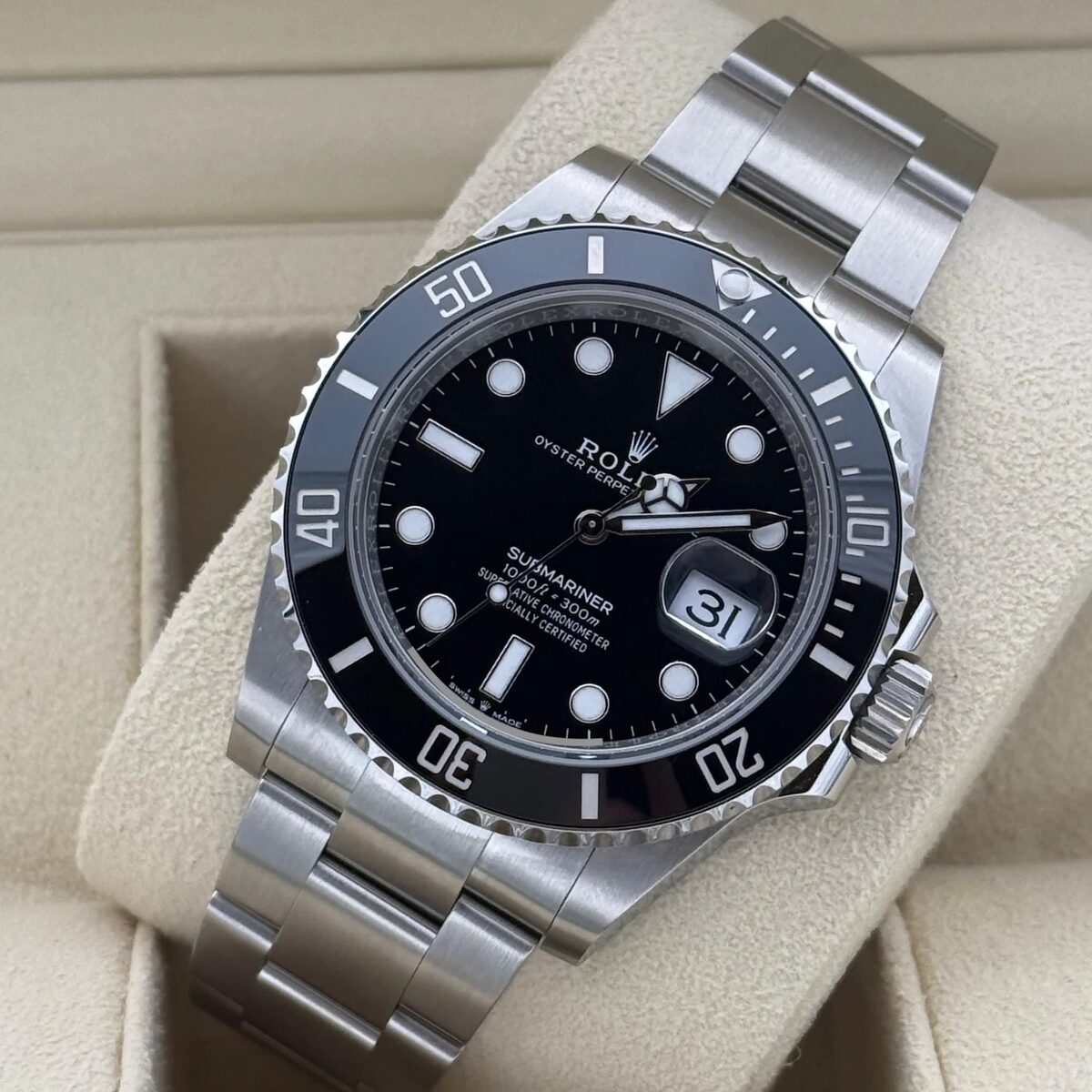 Superclone Rolex Submariner 41mm Black Dial 126610LN - gallery