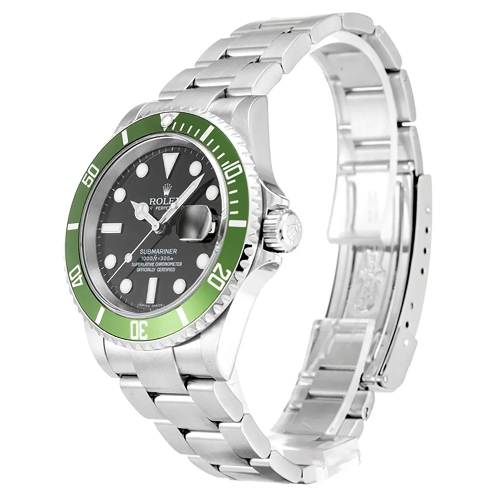 Rolex Submariner 40mm Black Dial 16610LV  Kermit - view 3