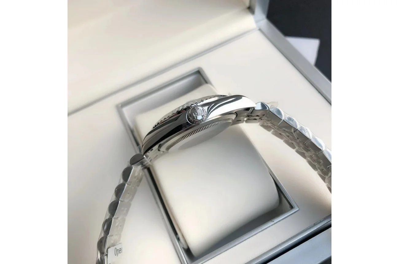 Couple Watches Rolex Datejust 36/28mm SS/SS Jub White/Dial - gallery