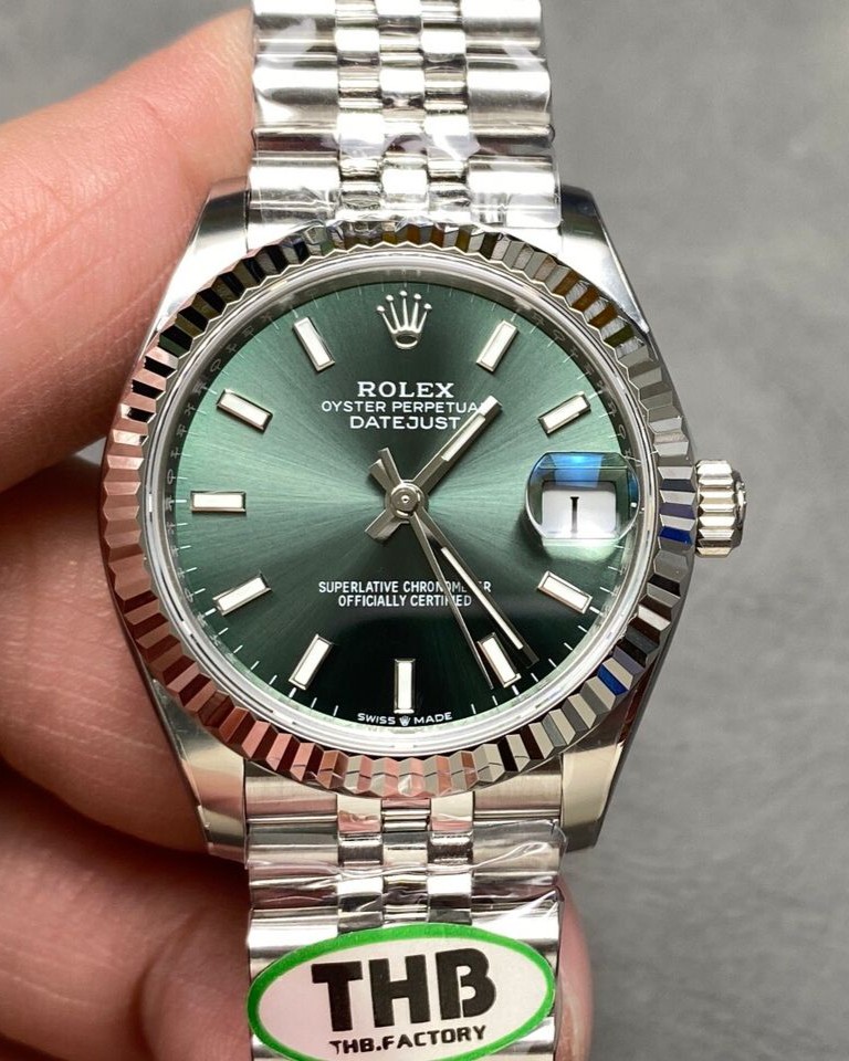 Rolex Datejust Super Clone 31mm Mint Green Dial 278274