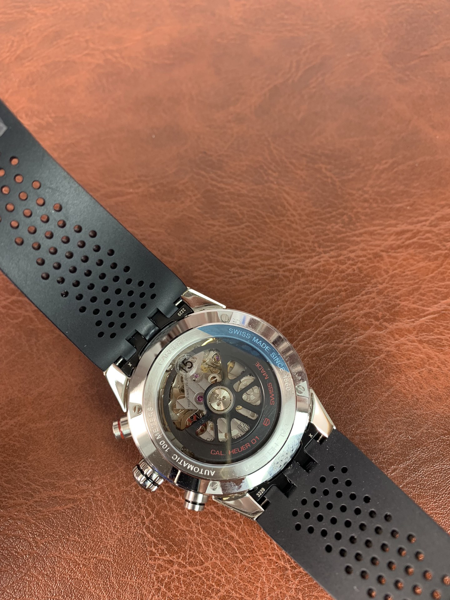 Tag Heuer Carrera Calibre Heuer 01 43mm CAR201Z.FT6046 - view 9