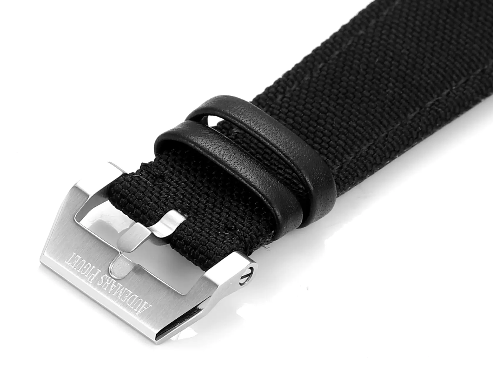 watch Audemars Pigeut CODE 11.59 Smoke Grey Dial Stainless Steel Case Black Fabric Strap Automatic Watch 41mm - gallery